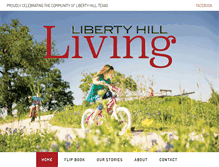 Tablet Screenshot of libertyhillliving.com